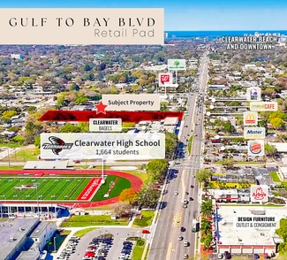 More details for 1849 Gulf To Bay Blvd, Clearwater, FL - Land for Lease