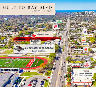 More details for 1849 Gulf To Bay Blvd, Clearwater, FL - Land for Lease