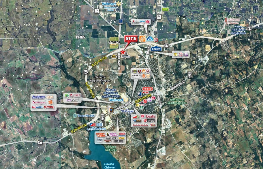 2860 Nolan River Rd, Cleburne, TX for lease - Building Photo - Image 2 of 3