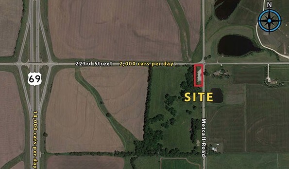 223rd St & Metcalf Rd, Bucyrus, KS for sale Primary Photo- Image 1 of 1