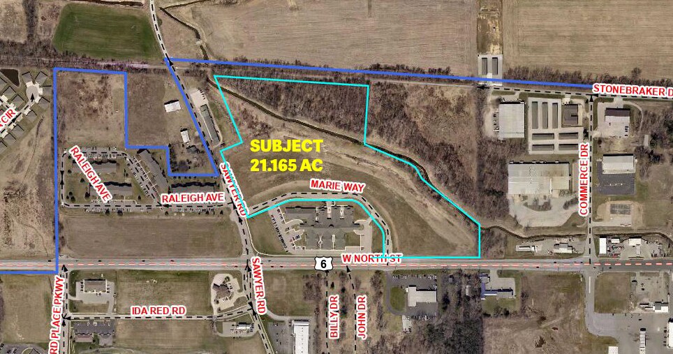 US HWY 6 & Sawyer Road, Kendallville, IN 46755 Land for Sale