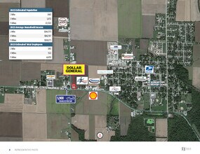 1549 Lake Park Dr, Germantown, IL - AERIAL map view