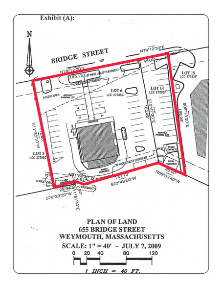 655 Bridge St, Weymouth, MA for sale - Site Plan - Image 3 of 4