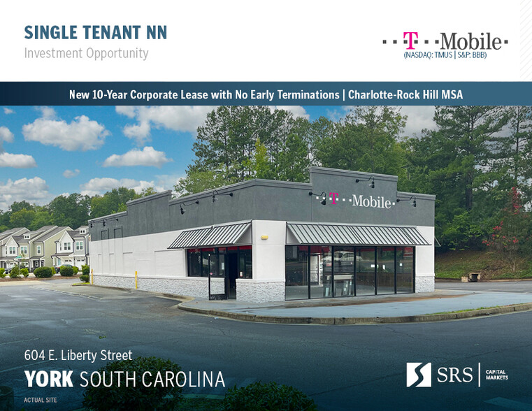 604 E Liberty St, York, SC for sale - Building Photo - Image 1 of 1