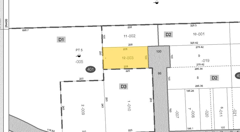 824 Kay Ave, Addison, IL for lease - Plat Map - Image 2 of 2