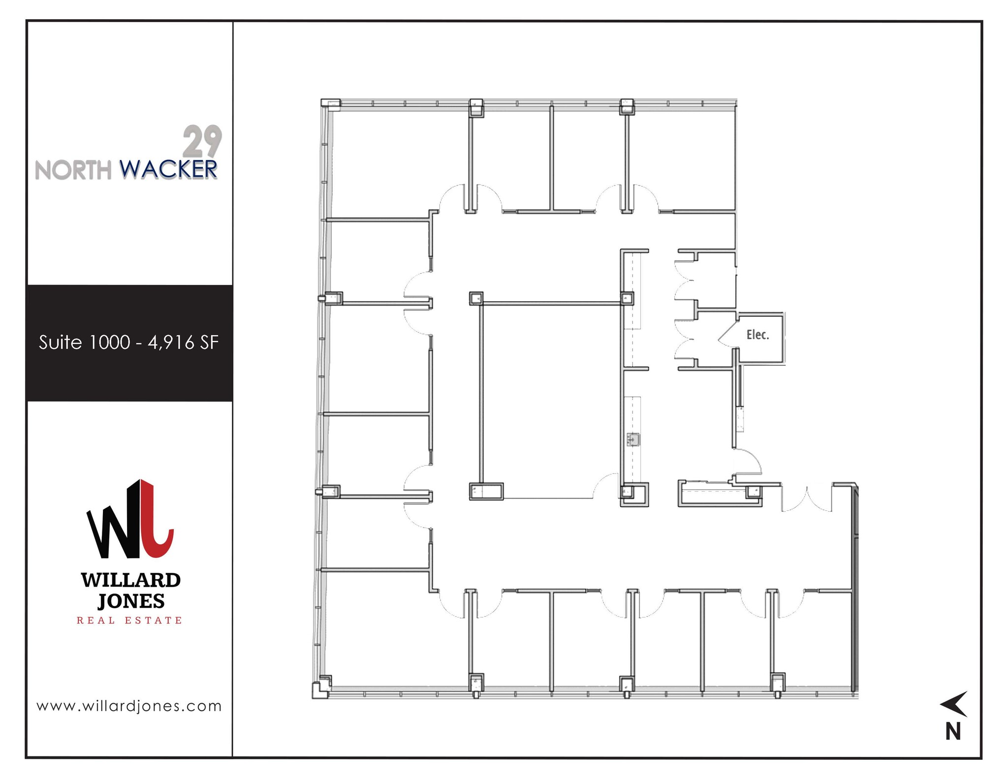 29 N Wacker Dr, Chicago, IL for lease Floor Plan- Image 1 of 1