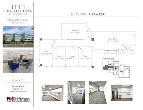 900 Oakmont Ln, Westmont, IL for lease Floor Plan- Image 1 of 6