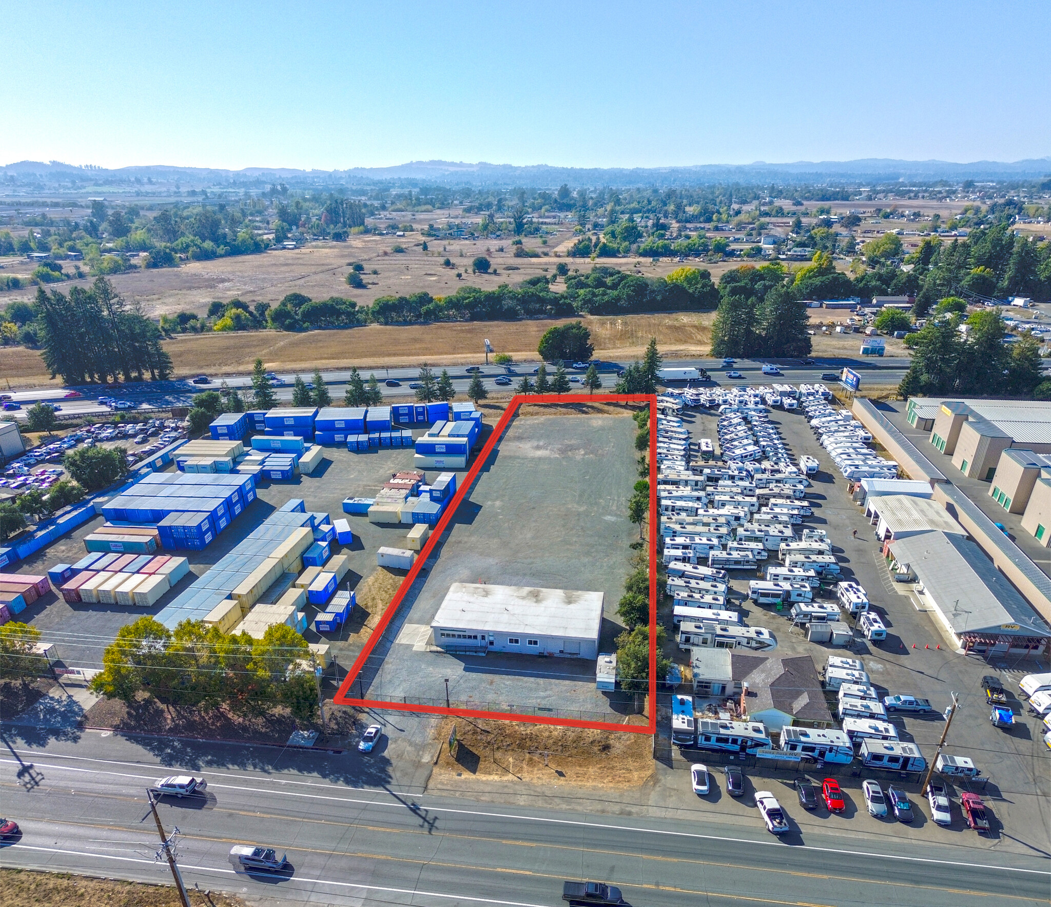 4255 Santa Rosa Ave, Santa Rosa, CA for lease Aerial- Image 1 of 3