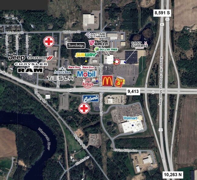 3430 E Main St, Merrill, WI for lease - Building Photo - Image 2 of 4