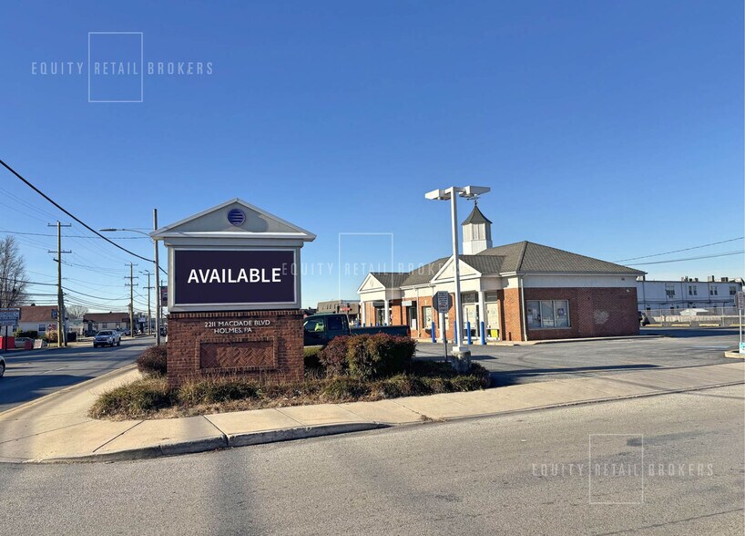 2209-2211 MacDade Blvd, Holmes, PA for sale - Building Photo - Image 1 of 1