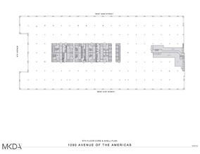 1290 Avenue of the Americas, New York, NY for lease Floor Plan- Image 1 of 8