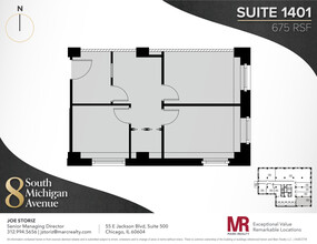 8 S Michigan Ave, Chicago, IL for lease Floor Plan- Image 1 of 4