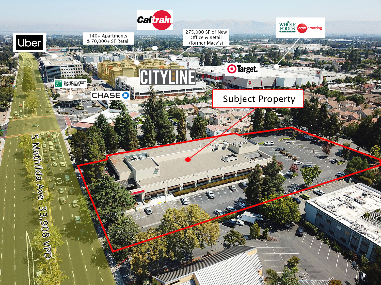 440-444 S Mathilda Ave, Sunnyvale, CA for lease Building Photo- Image 1 of 2