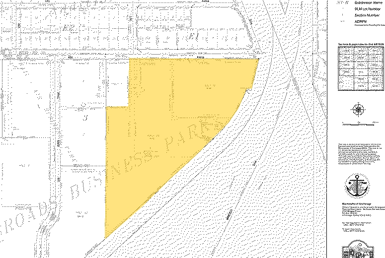 1800 W 48th Ave, Anchorage, AK for lease - Plat Map - Image 2 of 3