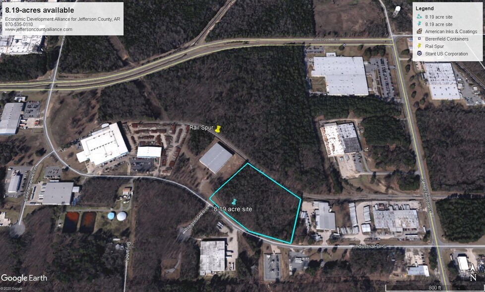 Industrial Dr, Pine Bluff, AR for sale - Primary Photo - Image 1 of 1