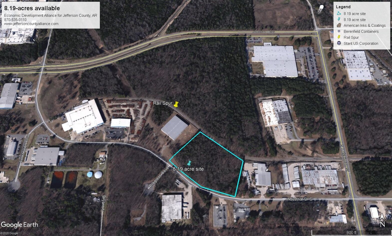 Industrial Dr, Pine Bluff, AR for sale Primary Photo- Image 1 of 1