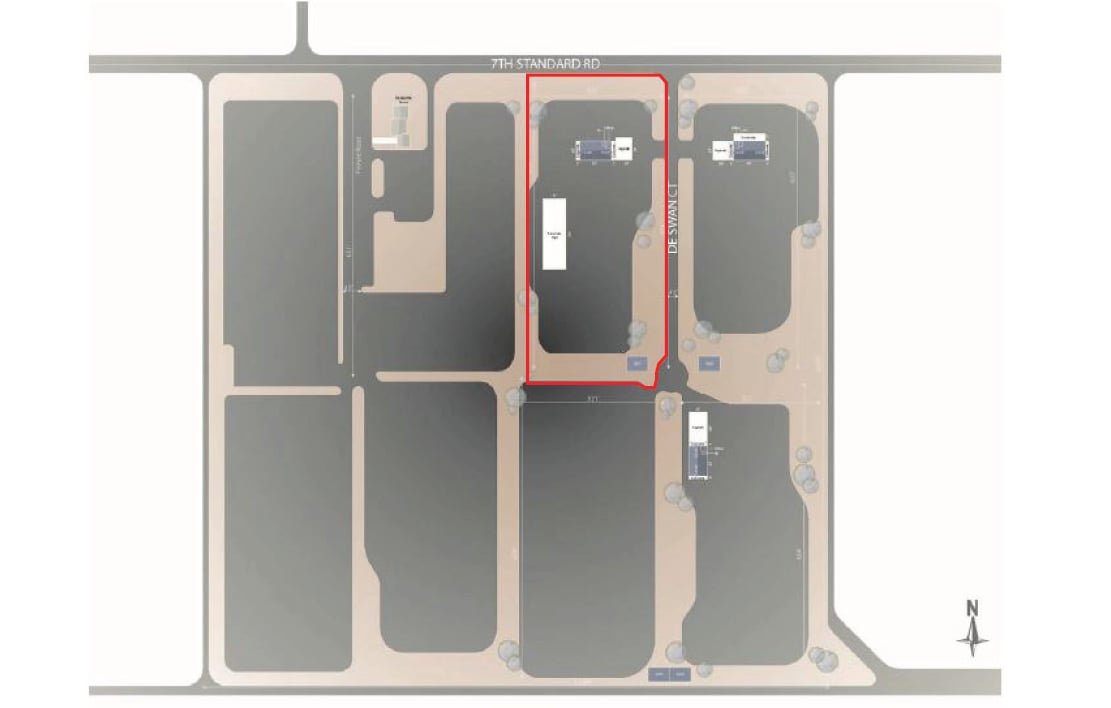 8921 De Swan Ct, Bakersfield, CA for lease Site Plan- Image 1 of 1