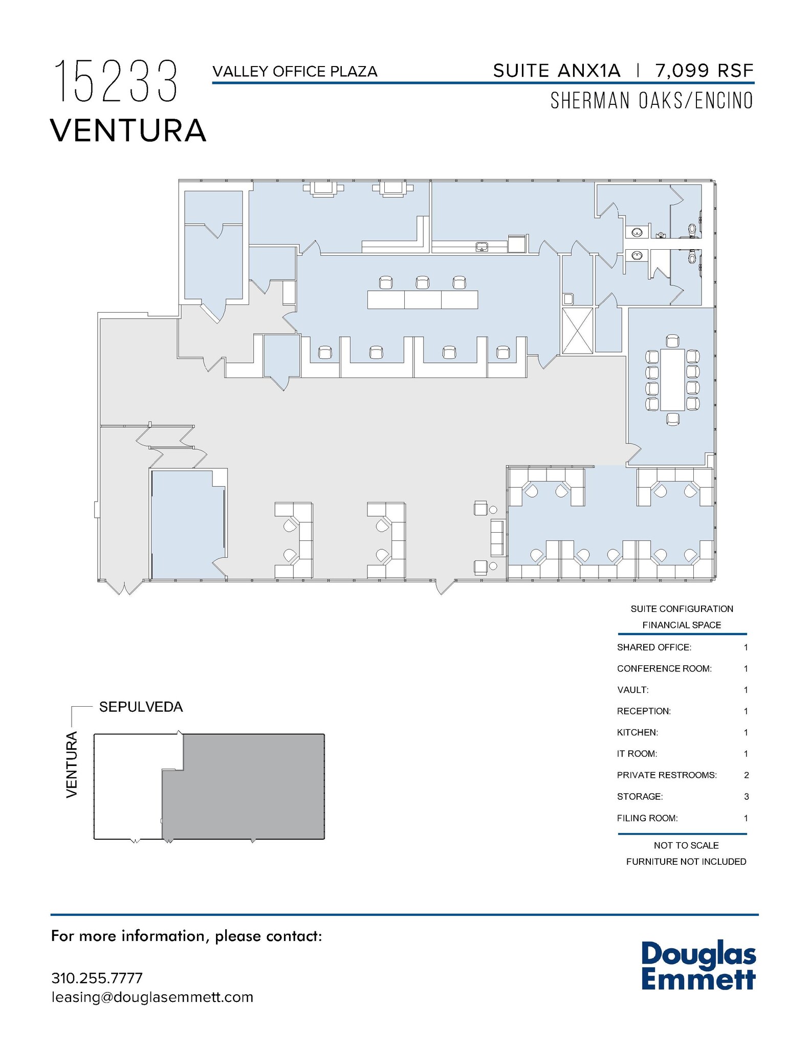 15233 Ventura Blvd, Sherman Oaks, CA for lease Floor Plan- Image 1 of 1