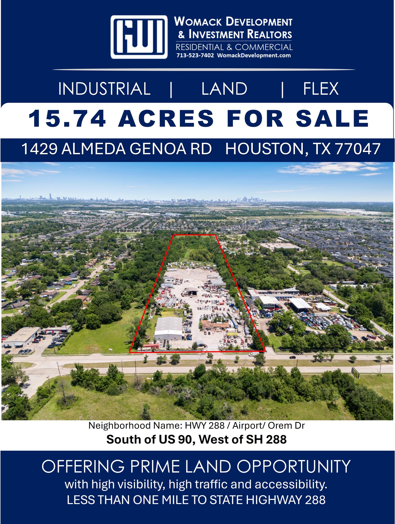 1429 Almeda Genoa Rd, Houston, TX for sale Building Photo- Image 1 of 2