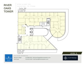 3730 Kirby Dr, Houston, TX for lease Floor Plan- Image 2 of 2