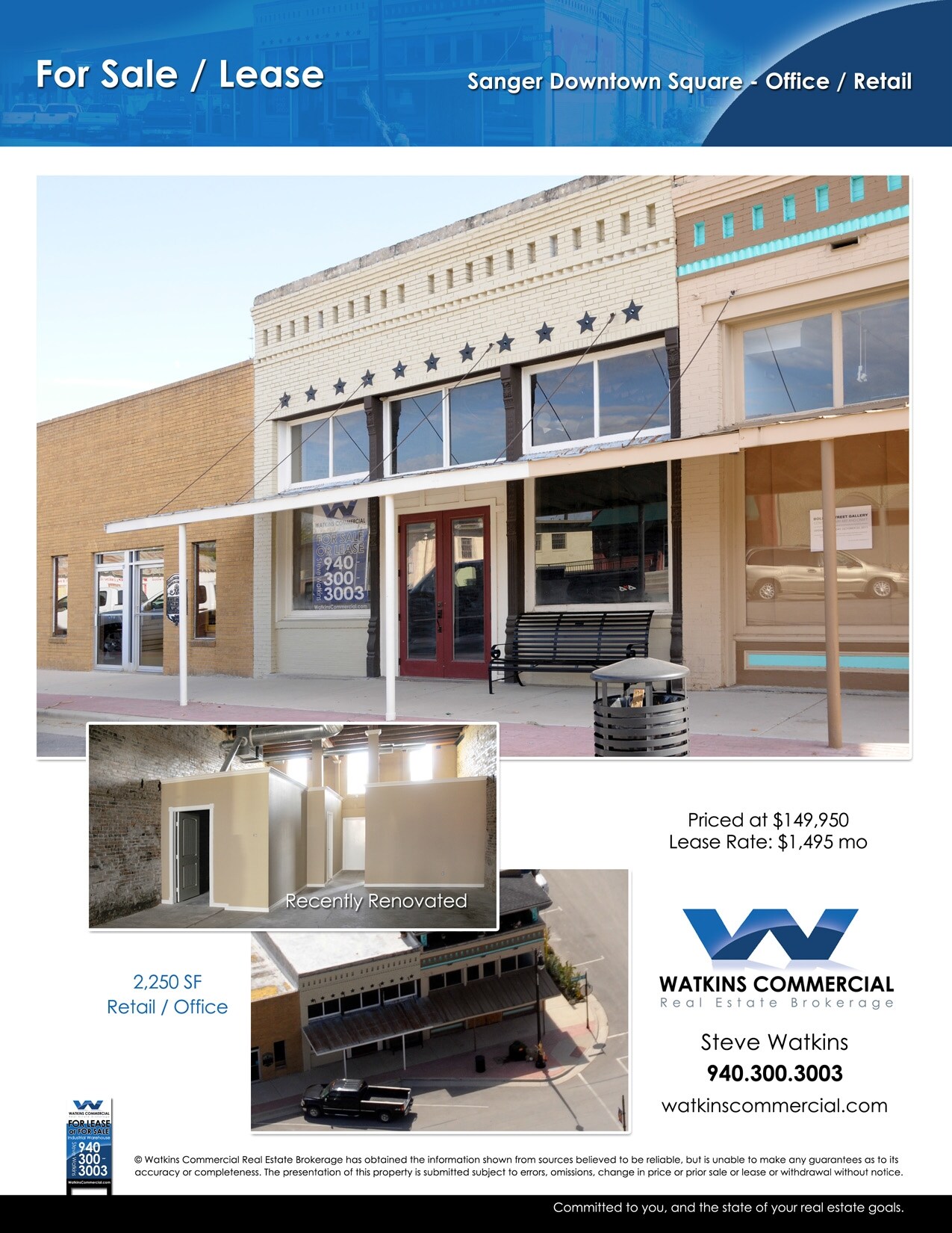 210 Bolivar St, Sanger, TX for sale Primary Photo- Image 1 of 1