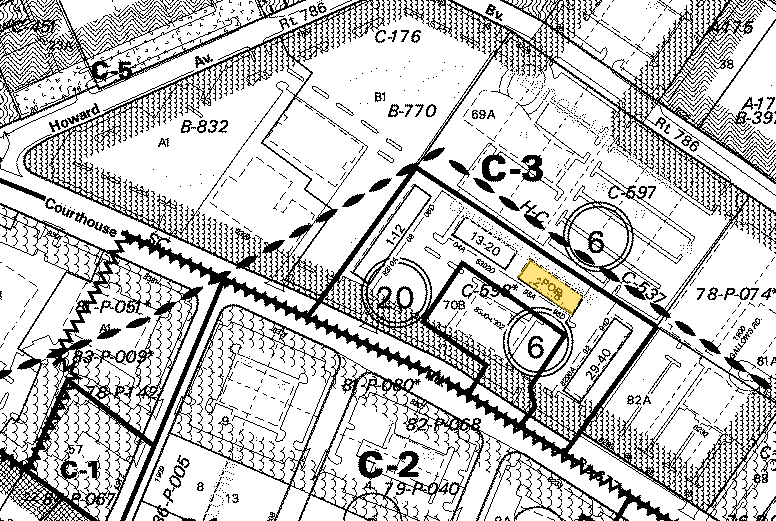 8290-8294 Old Courthouse Rd, Vienna, VA for lease - Plat Map - Image 2 of 5