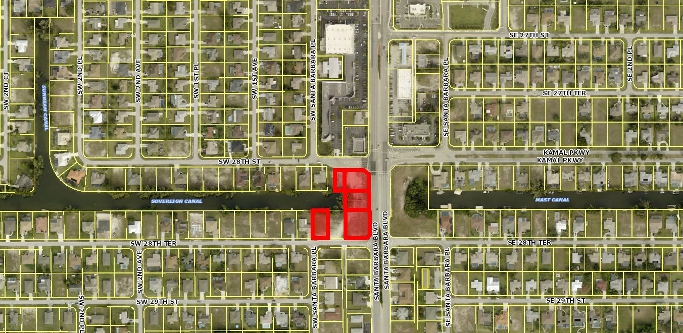 2800-2814 Santa Barbara Blvd, Cape Coral, FL for sale Aerial- Image 1 of 2