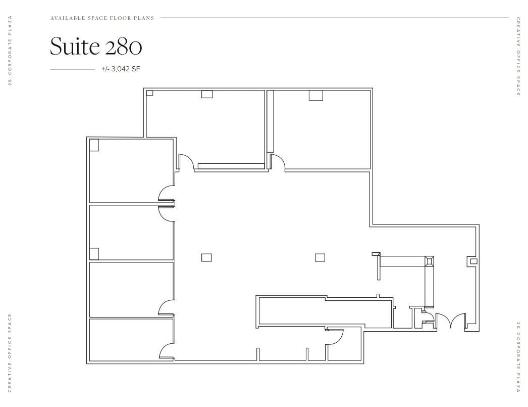 26 Corporate Plaza Dr, Newport Beach, CA for lease Floor Plan- Image 1 of 1