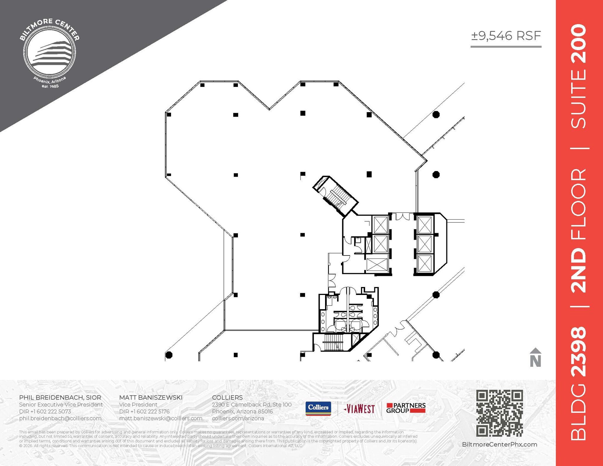 2398 E Camelback Rd, Phoenix, AZ for lease Floor Plan- Image 1 of 1
