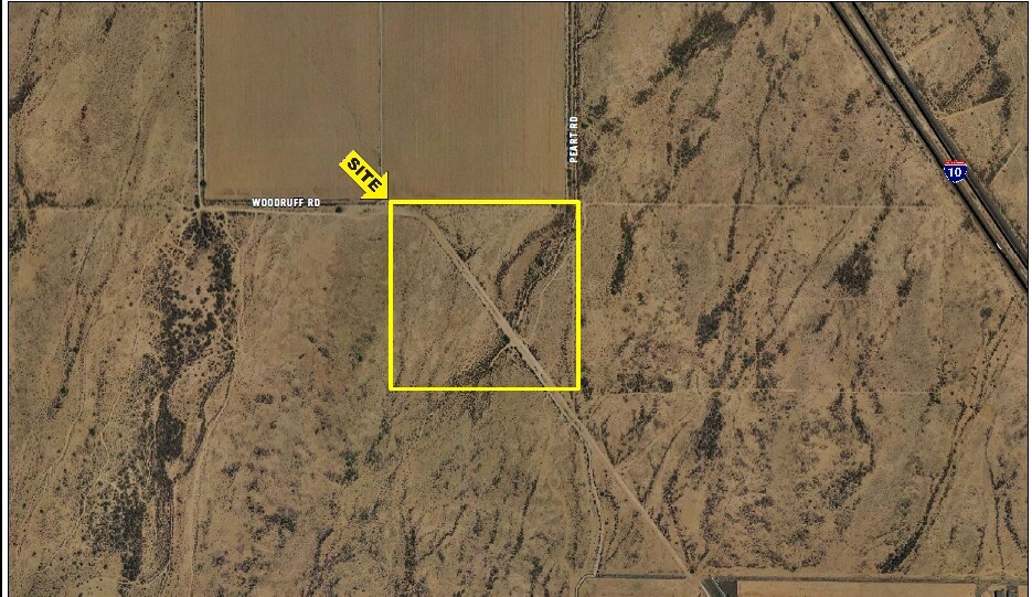 SWC Peart & Woodruff Rd, Casa Grande, AZ for sale Aerial- Image 1 of 3