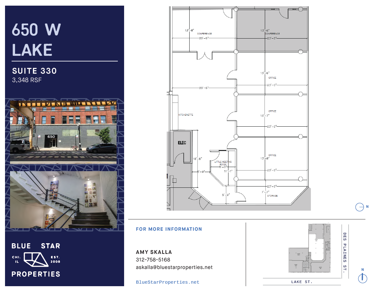 650 W Lake St, Chicago, IL for lease Floor Plan- Image 1 of 1