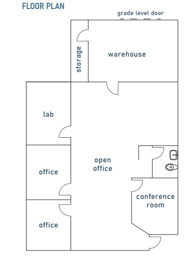 9823 Pacific Heights Blvd, San Diego, CA for lease Floor Plan- Image 1 of 1