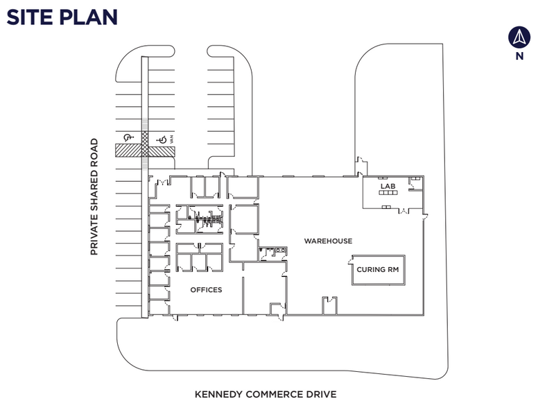 4641 Kennedy Commerce Dr, Houston, TX for lease - Site Plan - Image 2 of 11