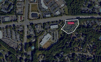 202 NE Maynard Rd, Cary, NC - AERIAL  map view - Image1