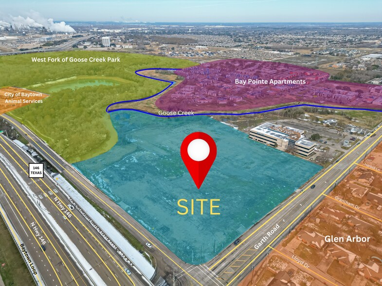 2800 Garth Rd, Baytown, TX for sale - Building Photo - Image 1 of 5