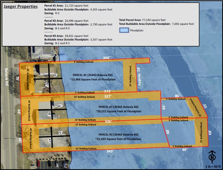 3S463 Batavia Rd, Warrenville, IL for sale - Aerial - Image 2 of 4