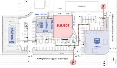 1035 N Magnolia Ave, Anaheim, CA for lease Site Plan- Image 1 of 1