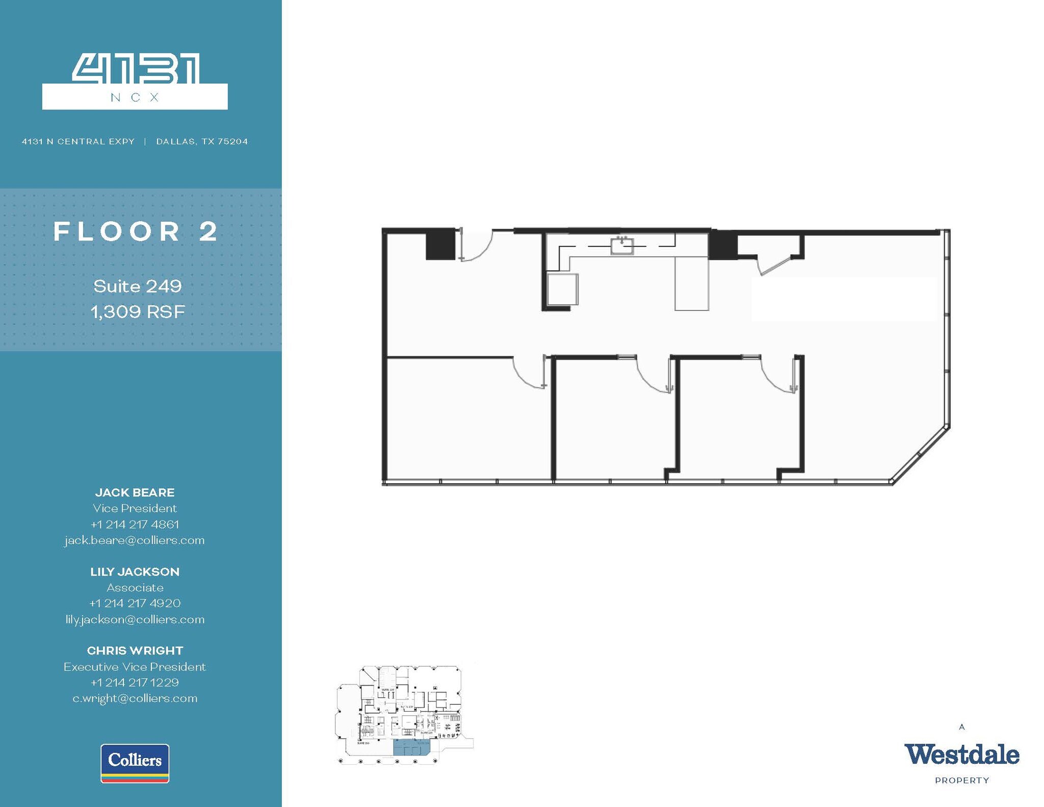 4131 N Central Expy, Dallas, TX for lease Floor Plan- Image 1 of 1