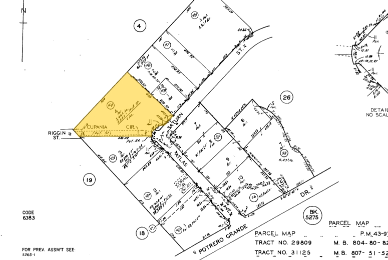 25 Cupania Cir, Monterey Park, CA for lease - Plat Map - Image 3 of 7