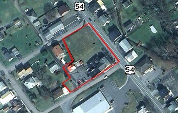 160 S Market St, Elysburg, PA - AERIAL map view