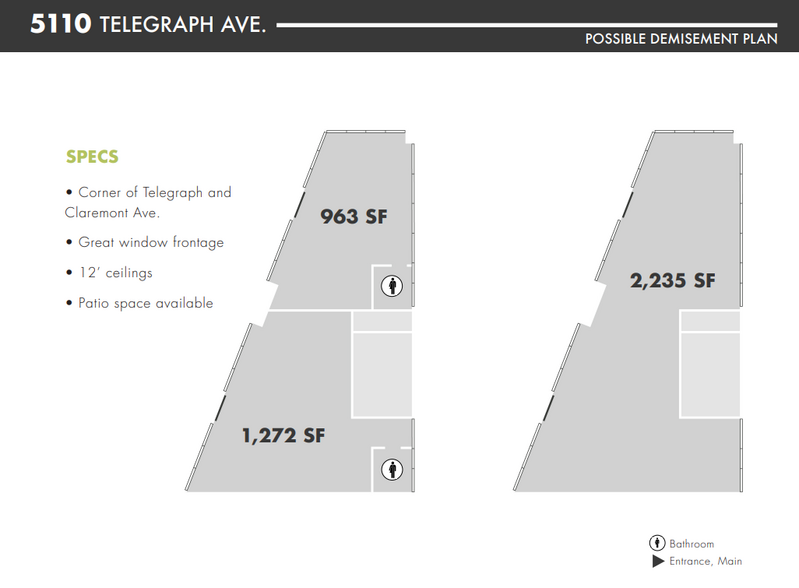 5110 Telegraph Ave, Oakland, CA for lease - Building Photo - Image 2 of 6