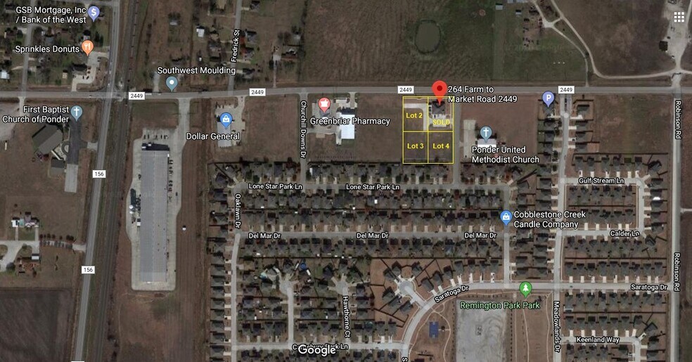 264 E FM 2449, Ponder, TX 76259 Land for Sale