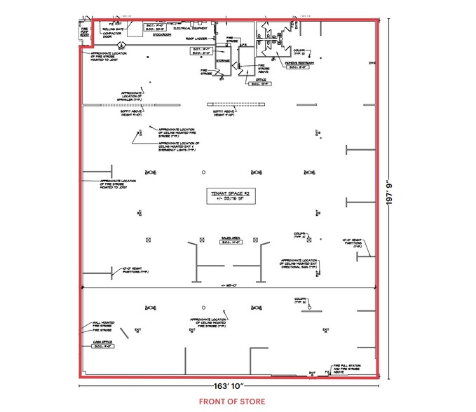 200-220 Trotters Way, Freehold, NJ for lease - Floor Plan - Image 2 of 2