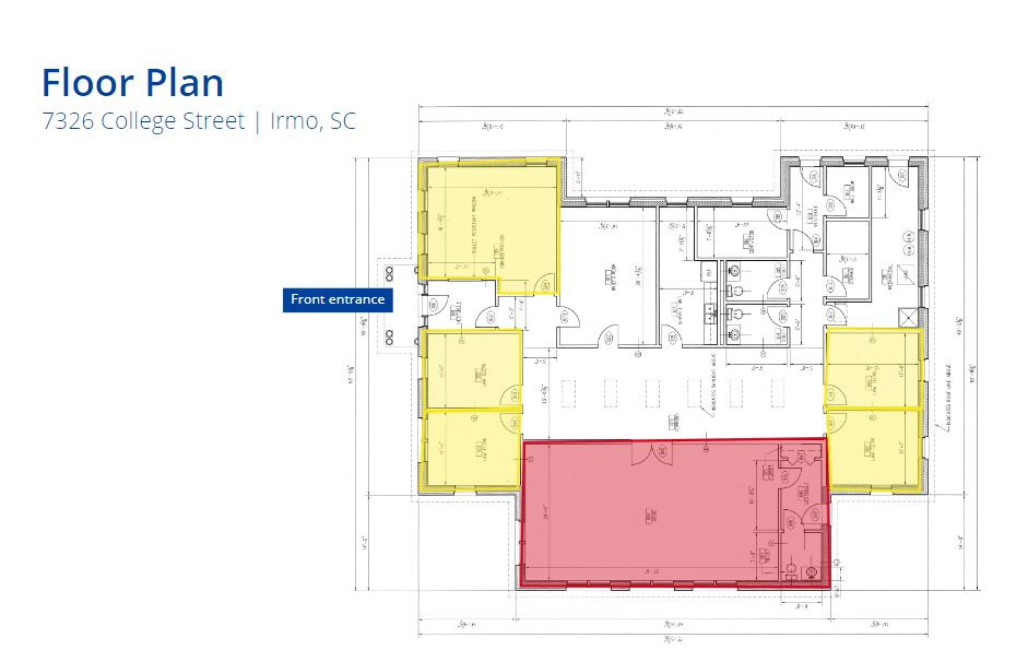 7326 College St, Irmo, SC for sale Building Photo- Image 1 of 2