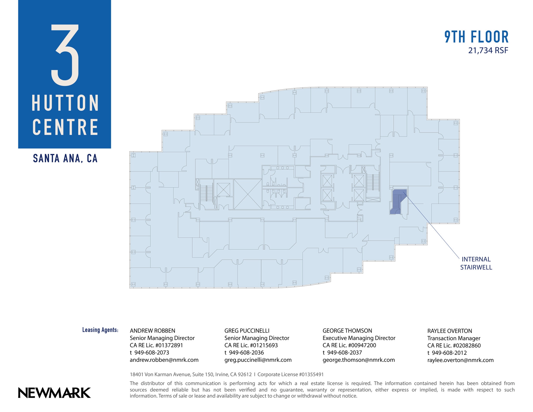 3 Hutton Centre Dr, Santa Ana, CA for lease Floor Plan- Image 1 of 2