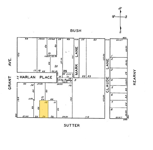 266 Sutter St, San Francisco, CA for lease - Plat Map - Image 3 of 3