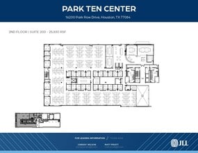 16200 Park Row, Houston, TX for lease Floor Plan- Image 1 of 2