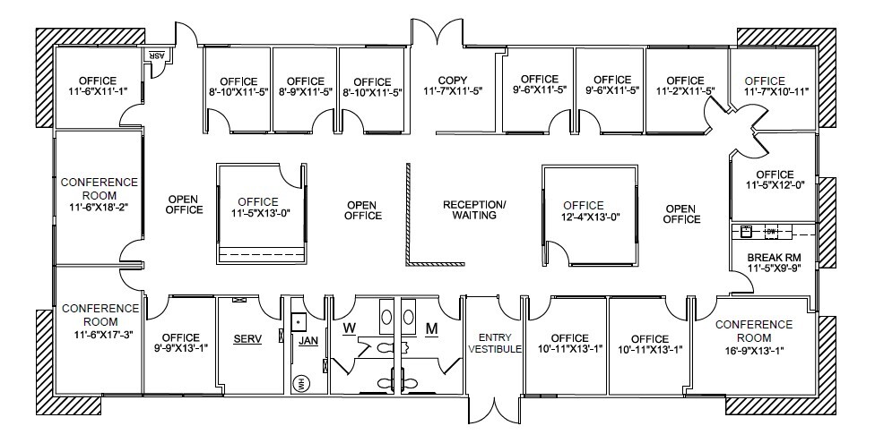 703 Trancas St, Napa, CA for lease Floor Plan- Image 1 of 1