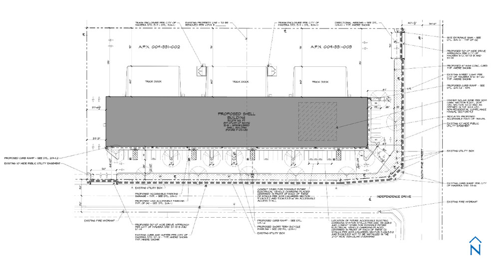 1960 Independence Dr, Madera, CA for lease - Site Plan - Image 3 of 3