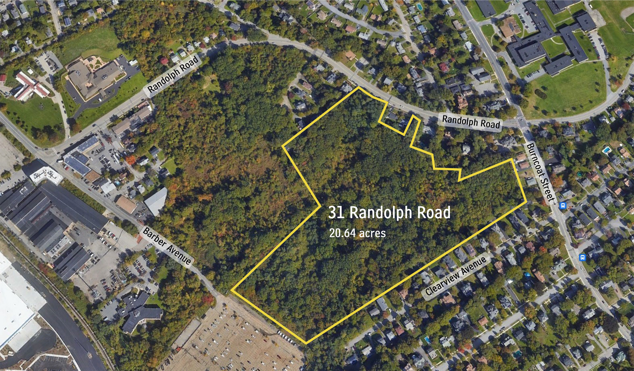 31 Randolph Road rd, Worcester, MA for sale Aerial- Image 1 of 3